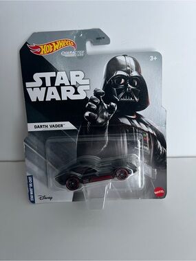 Hot Wheels Star Wars Darth Vader Black & Red Toy Car